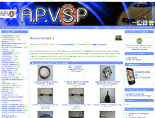 Tablet Screenshot of piecesvoituresanspermis.fr